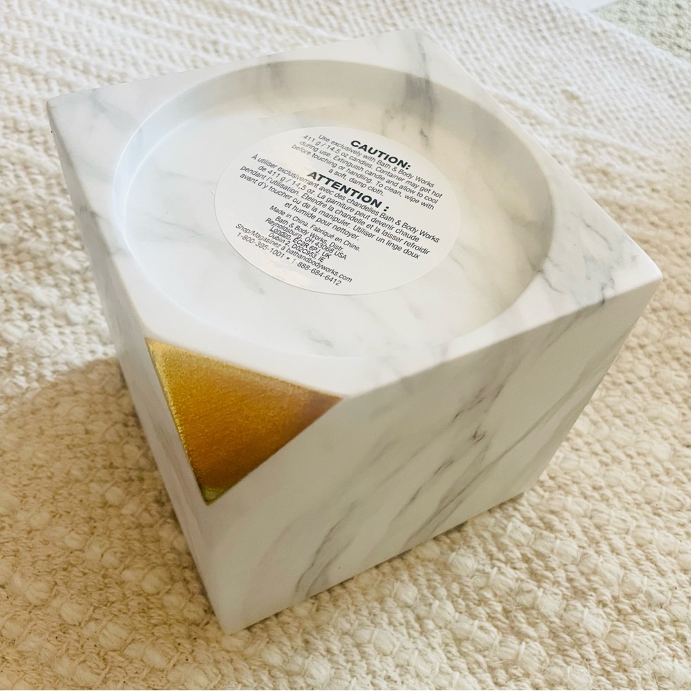 New Bath & Body Works 3 Wick Candle Holder